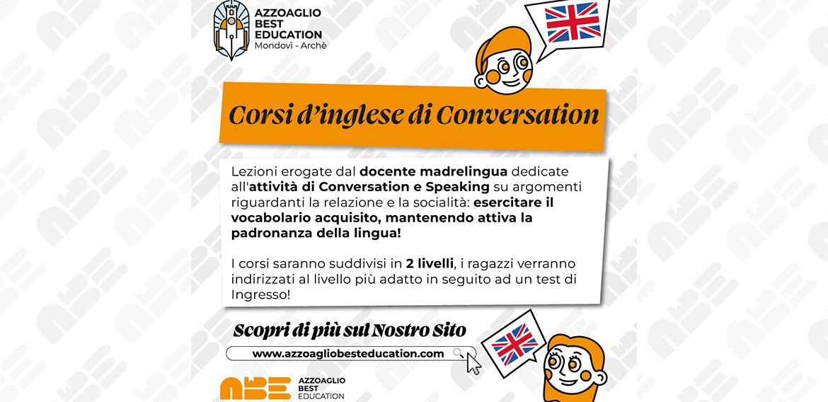 CORSI D’INGLESE DI CONVERSATION