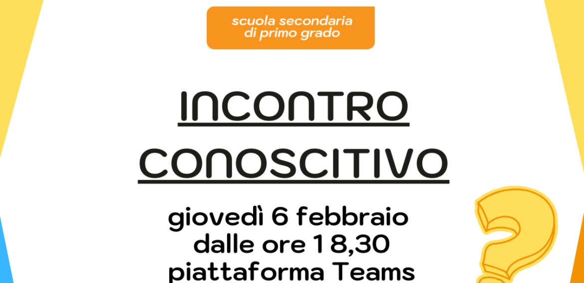 INCONTRO CONOSCITIVO