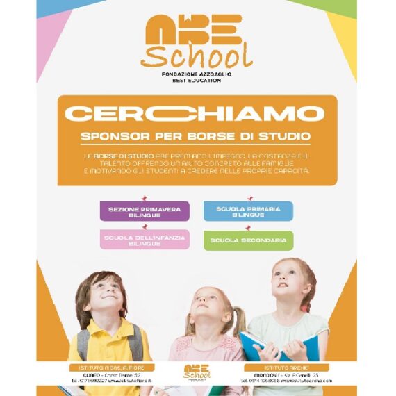 Diventa parte del nostro progetto educativo!