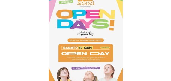 VI ASPETTIAMO ALL’OPEN DAY!